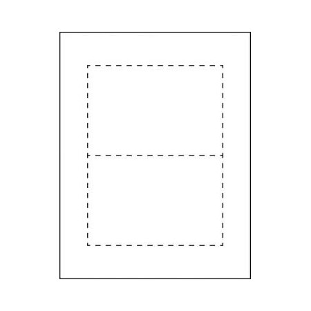 Accuform REPLACEMENT INSERTS FOR PRINTERS 4 in  LMC446 LMC446